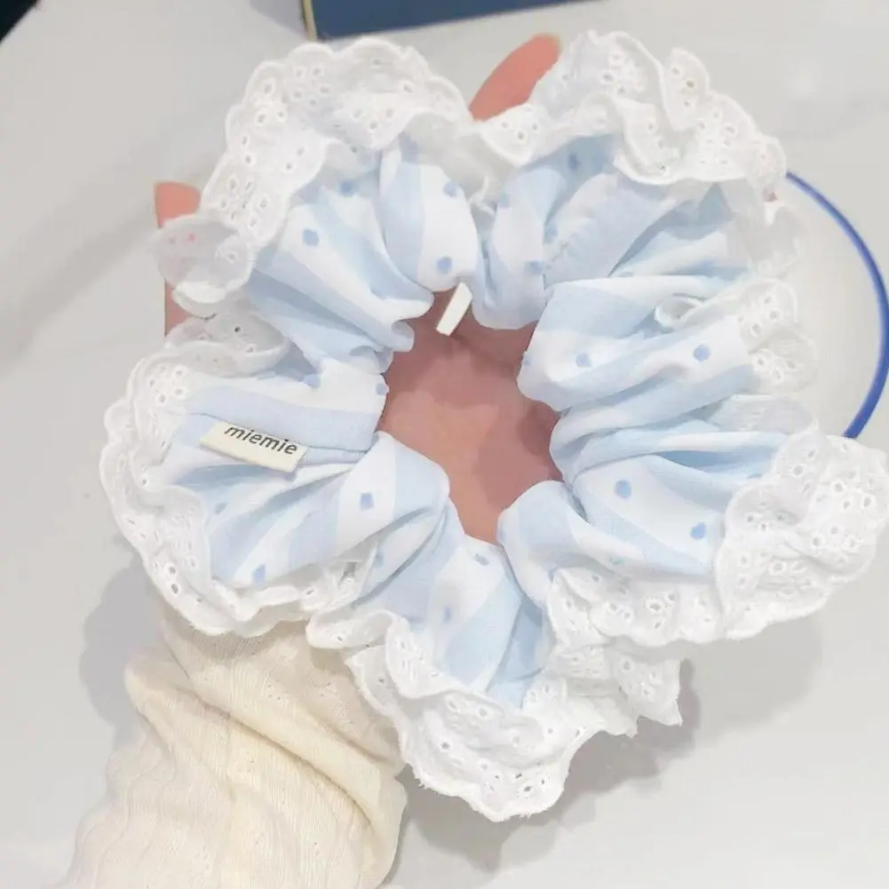 Siêu giá trị ~ Giảm giá rõ ràng cho phụ nữ, Xanh Biển , băng đô ren scrunchie, băng đô đa năng, phụ kiện tóc thời trang