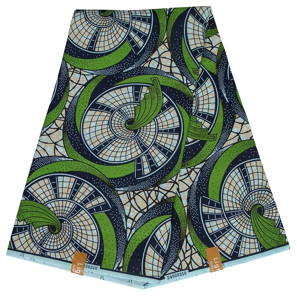Floral Print Fabric, 1 Count Exquisite Colorful African National Clothing Fabric, Multifunctional Fabric for Home Decor, DIY Craft, Camping, Hiking, Outdoor Activities