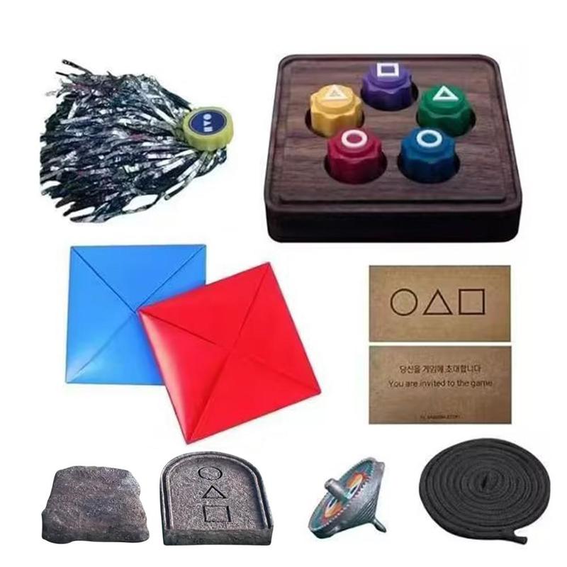 Trò Chơi Con Mực 2, Phim Hàn Quốc, Trò Chơi Đá Gonggi, Phong Cách Bắt Truyền Thống, Thích Hợp Cho Tương Tác Giữa Bố Mẹ-Bé Thời Thơ Ấu 7