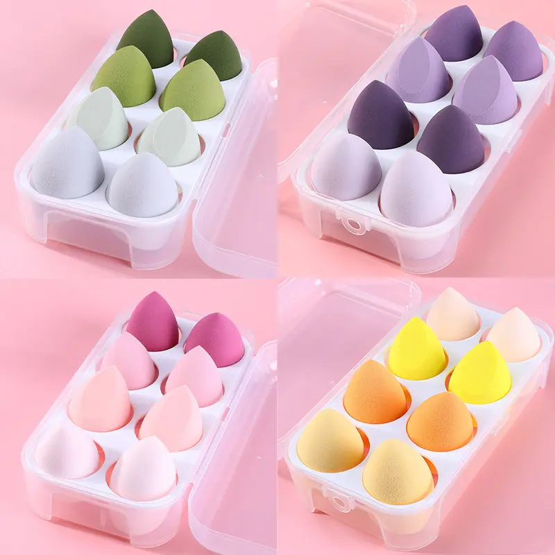 Cosmetic Egg OPP Bag Beauty Blender Beauty Blender Air Cushion Sponge Puff for Makeup Wet and Dry Multi-Shape