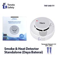 Gambar Standalone Smoke Heat Detector Tonata / Pendeteksi Asap Panas dari Tonata Indonesia Kab. Tangerang 1 Tokopedia