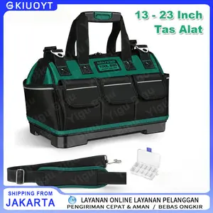COD Tool Bag 13 - 23 Inch Kain Oxford Tebal Tas Alat Perkakas Kuat Tas Perkakas Toolkit Toolbox 13 Inch