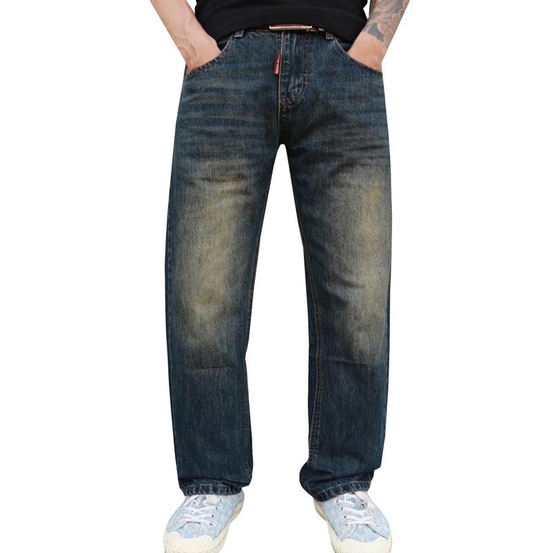  Quần Xuông Rêu Trơn Lô Gô Sắt Túi Sau Phom Mềm Size 28 Đến 36 Menswear Nam Cotton Pants 