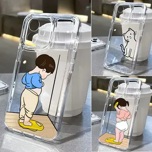 Case Hp Untuk Samsung A55 A16 A35 A15 A05S A06 A36 A56 A54 A14 A24 A05 A25 A13 A34 A32 A23 A53 A04e A12/5G A73 S24 FE A03 A71 Lucu Casing Hp Softcase Lovely Flowers