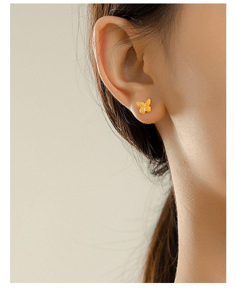 Product Introduction of Non Fading Titanium Steel Earrings, Women'S Agile Butterfly Ins, Fengsen Series Original Commuting Exquisite Earrings,Durable Titanium Steel Butterfly Earrings for Women,Stylish Fengsen Series Butterfly Earrings,Exquisite Butterfly Ins Earrings for Women 4