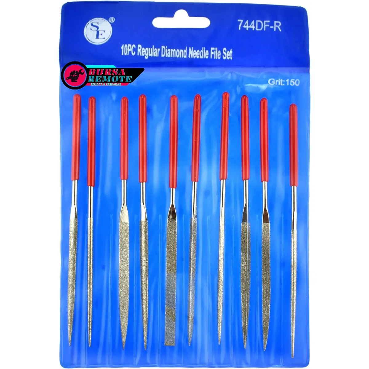 Kikir Set 10pcs Kikir Mini Diamond Alat Kikir Stainless