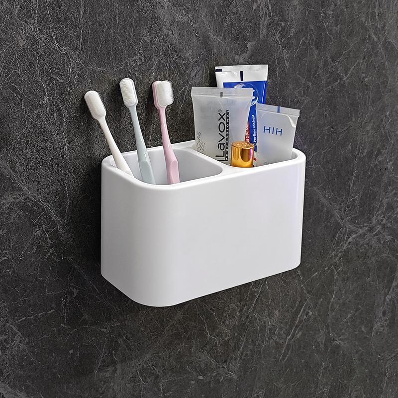 Kệ Nhà Tắm dán tường Hộp để bàn chải đánh răng đồ gia dụng đồ dùng phòng tắm 3