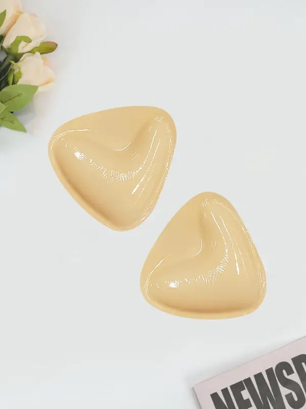 Sticky Inserts - Instant Chest Double Sided Adhesive Bra Cup, Back To School Wear Enhancer, Intimate products, Push Up Ultra Breast Inserts Womenswear Accessories, Lingerie Wear, Soft Invisible Sticky Bra Pad, Women's Underwear 3