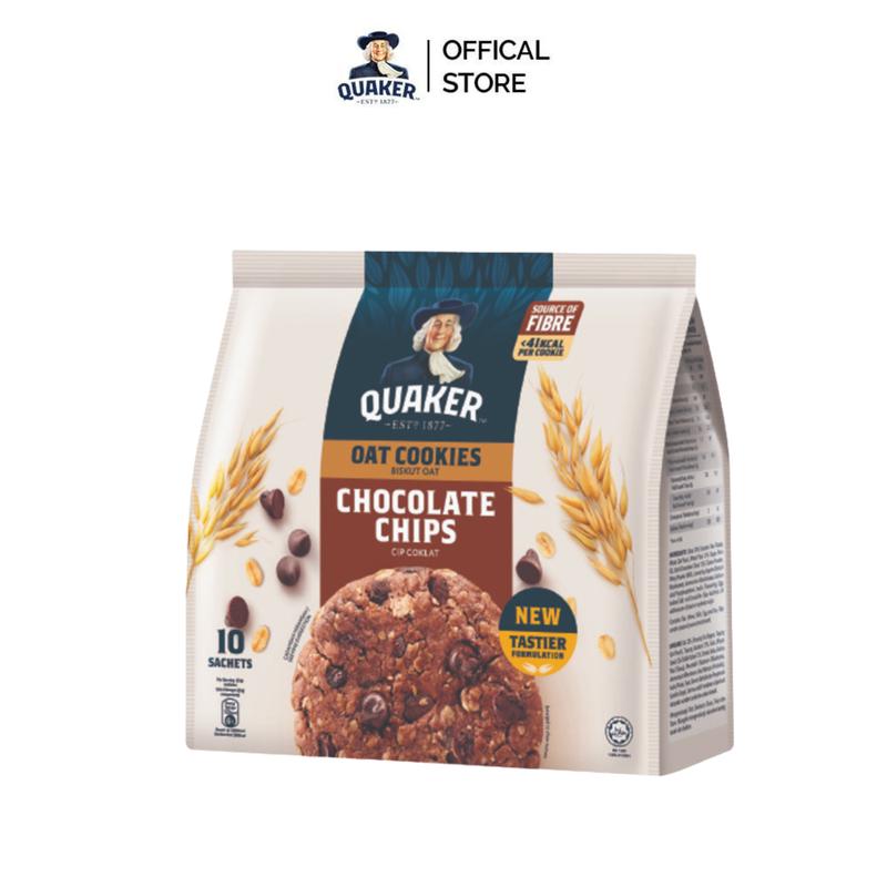  Bánh Quy Yến Mạch Quaker Chocolate Chips 270G 