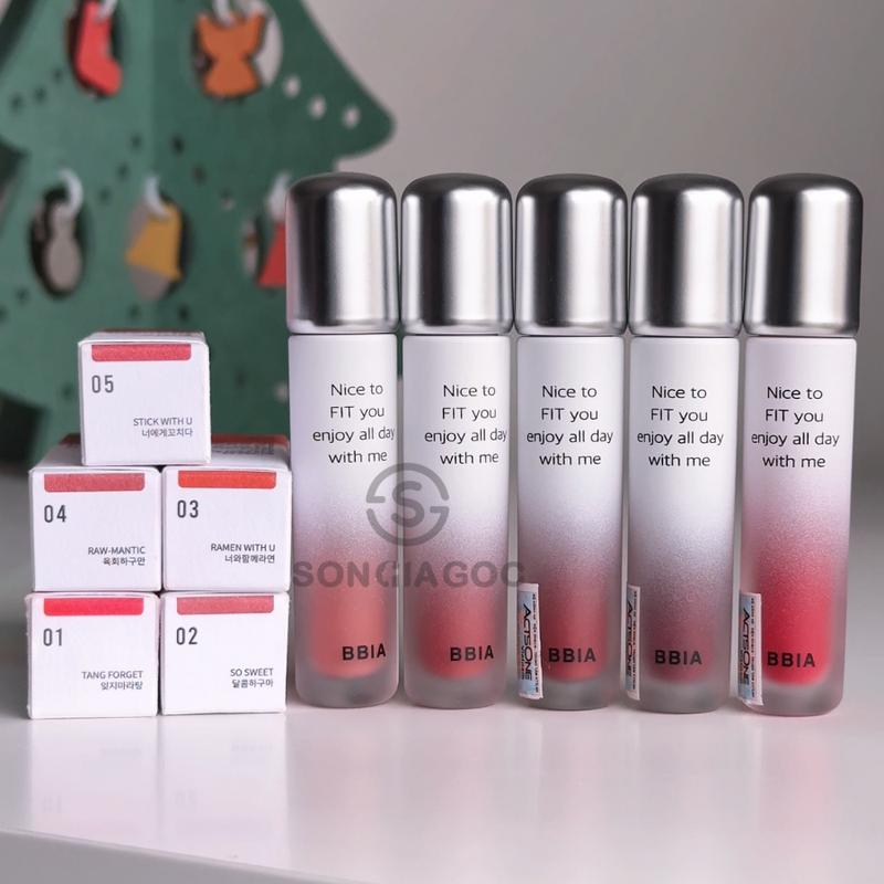  Son BBIA Air Fit Tint  Son kem lì  son BBIA mukbang 