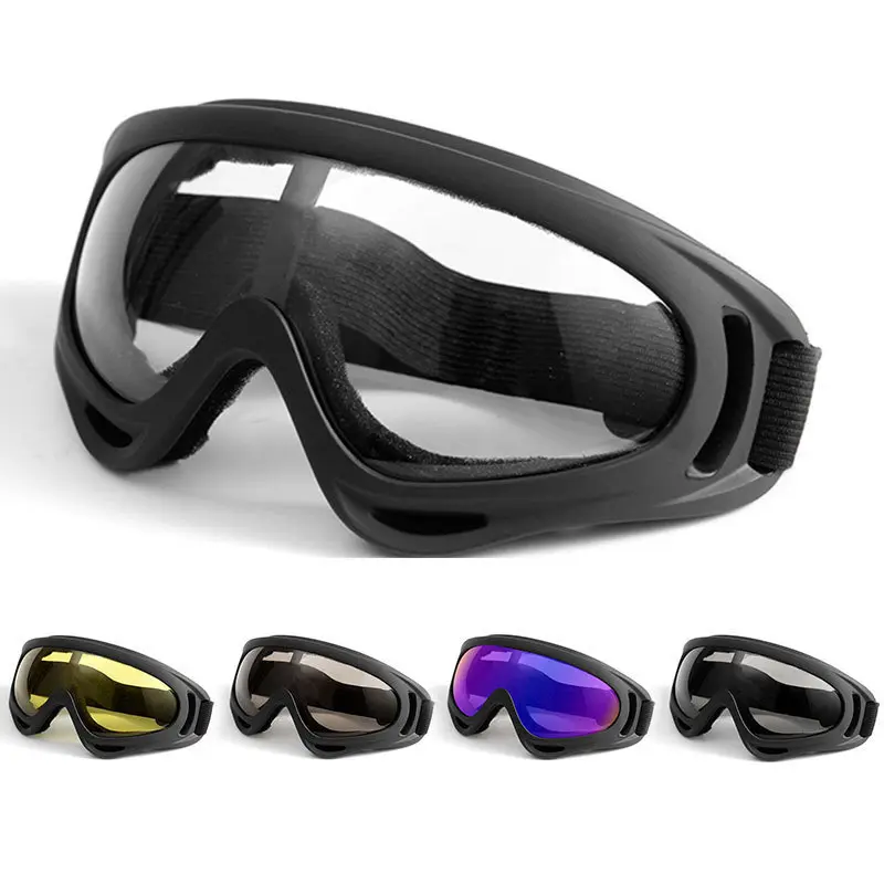 Motorcycle Cycling Goggles Sunglasses Ski Goggles Men Women Sports Glasses Windproof  Protection Goggles Riding  Accessories