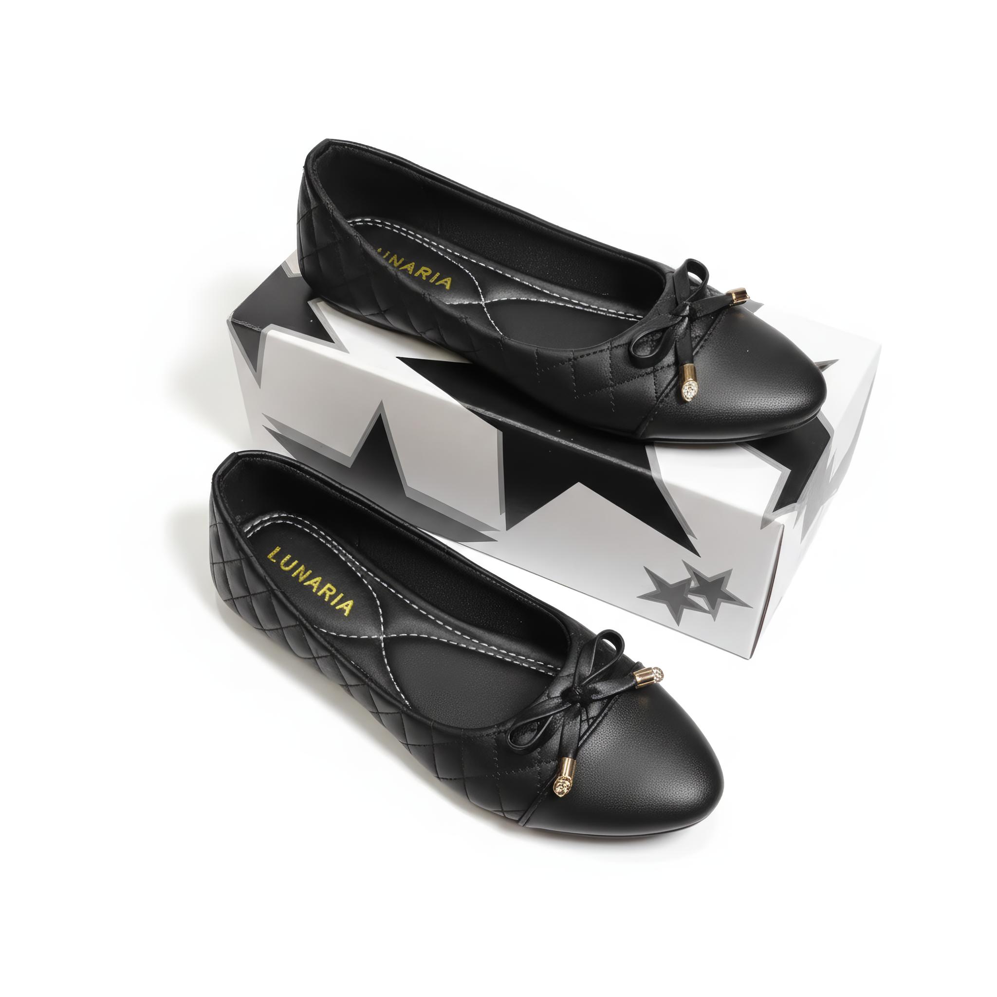 AXL - Sepatu Wanita FlatShoes Pita Sol Karet Non Slip Terbaru LN05