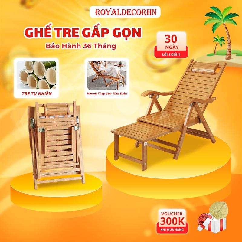 BÁN CHẠY Ghế Tre Thư Giãn Cao Cấp Ghế Tựa Lưng Gấp Gọn Chất Liệu Tre Ghế Thư Giãn An Toàn Cho Da