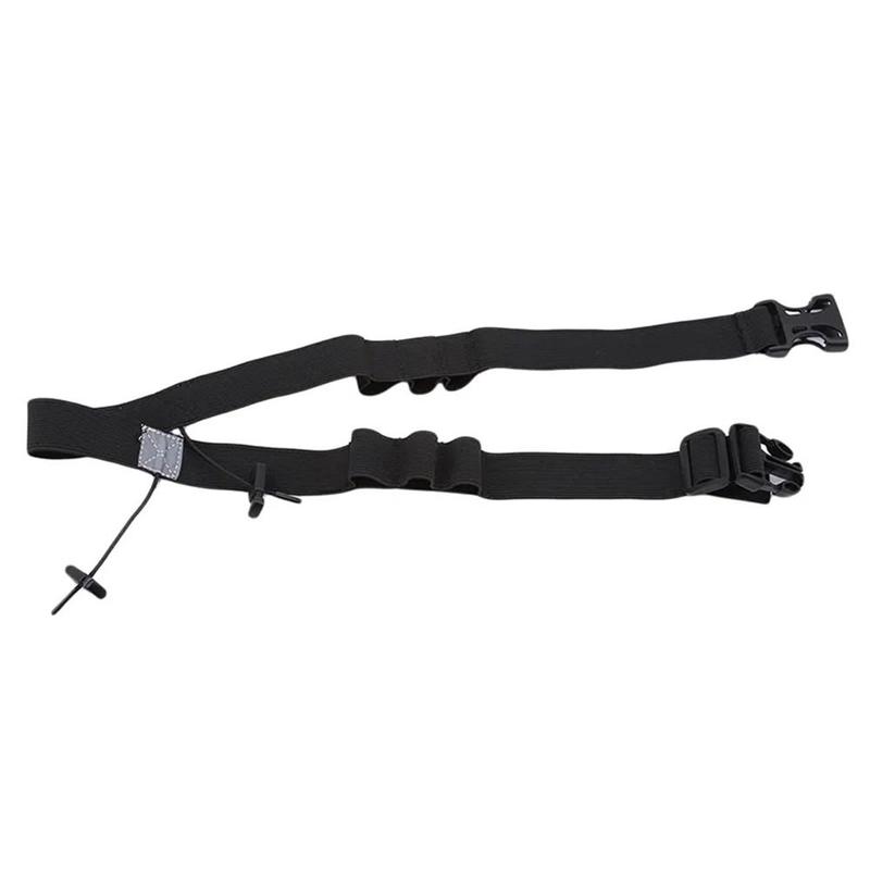 Product Introduction of Running Accessories Gel Holder Marathon Race Number Belt Waist Pack Reflective Tape Running Number Belt Black Elastic Triathlon Waist Belt Night Running 11