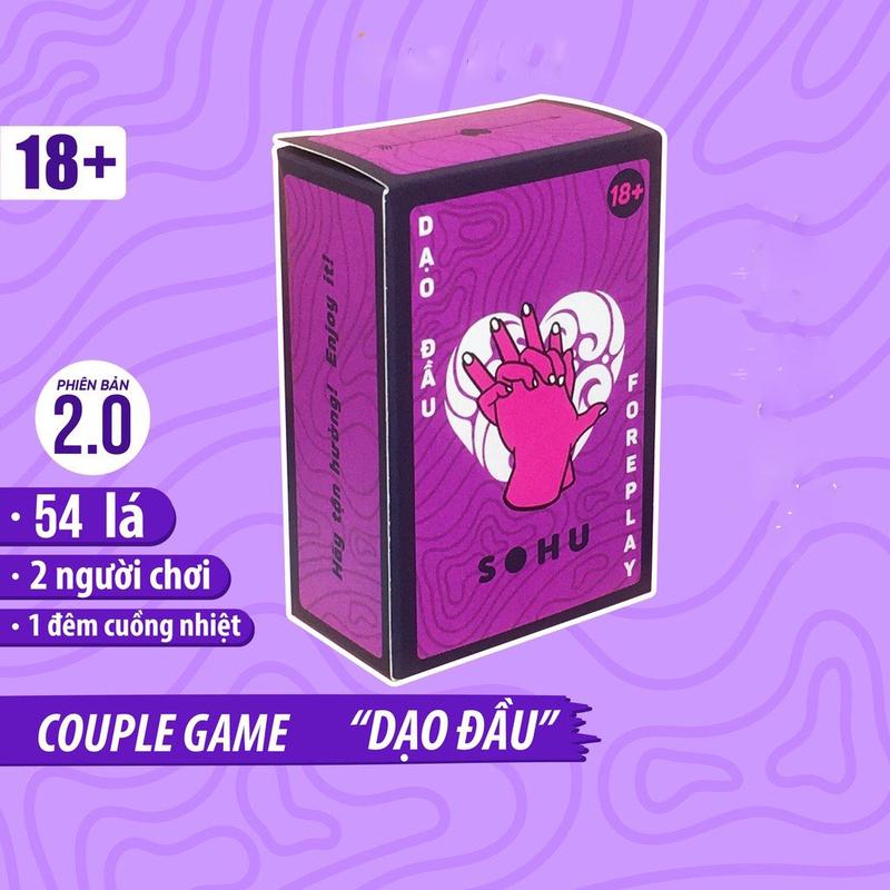 Bộ bài Board game  Dạo Đầu, drinking game cho nhóm 2 người 54 lá