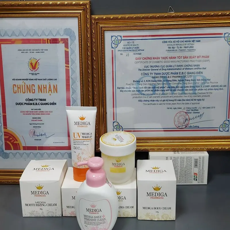 Kem Chống Nắng Nâng Tông Chính Hãng Mediga SPF50 PA+++ Chiết Xuất Thiên Nhiên, An Toàn, Lành Tính, Bảo Vệ Da Khỏi Tia UV Skincare 5
