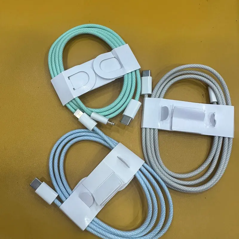 Dậy sạc bọc dù siêu bền- Giá Rẻ cho iPhone 11 PM đổ lại Nhựa DÂY SẠC 15W Phụ Kiện cáp sạcnhanh 20w 3