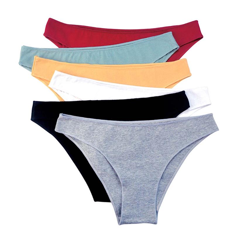 Quần lót nữ đáy may 2 lớp kháng khuẩn - Quần lót cotton siêu co dãn, thấm hút tốt VALICA L261 Women Voi 9