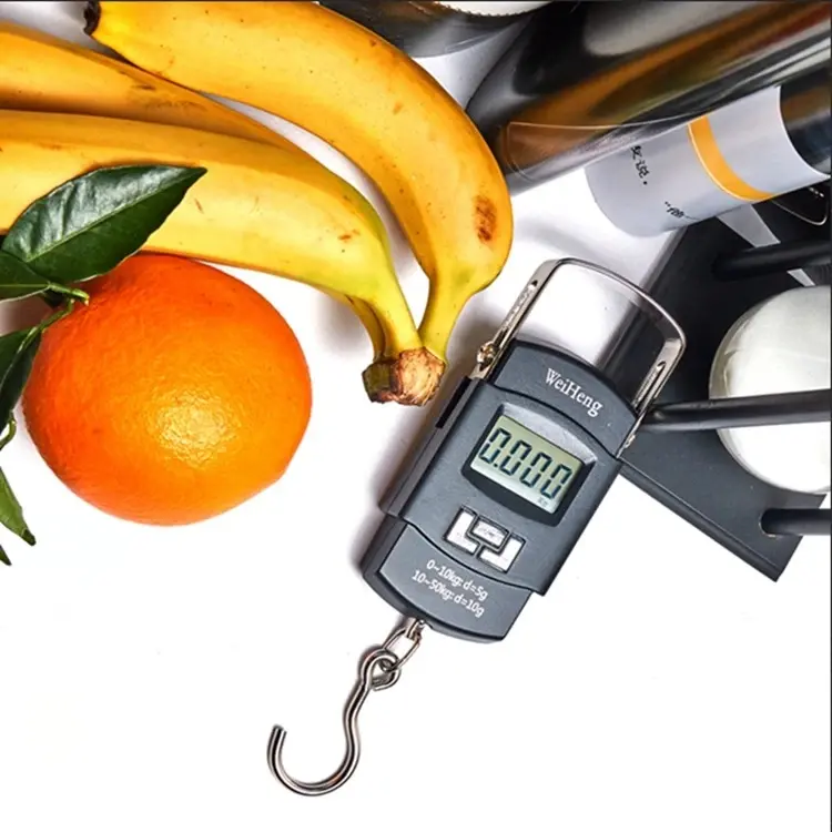 WeiHeng Timbangan Koper Tas Gantung Digital Scale 50kg 0.01kg - WH-A08 - Black 3