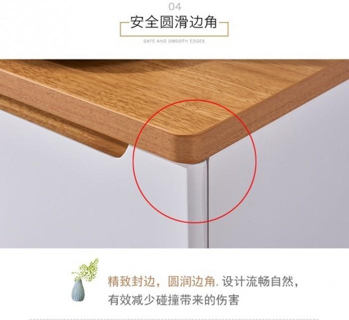 Product Introduction of 【SG Sales】Door shoe cabinet  Nordic solid wood simple modern hall cabinet  partition cabinet  storage cabinet hanger coat cabinet 6