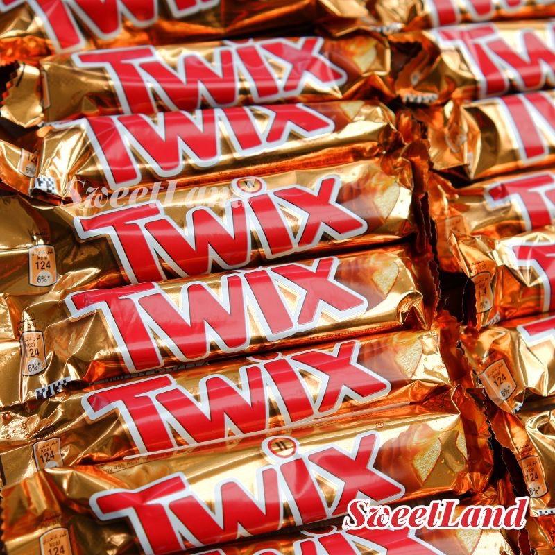 Combo 10 Thanh bánh quy Twix phủ Socola Sữa và Caramen 25Gr Sô Cô La