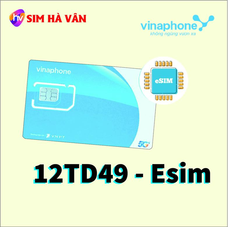  Esim Sim Vina 5G - 12td49 miễn phí sử dụng 100G tháng năm sau ra hạn 490k  năm Shop sẽ hỗ trợ Esim khi nhận hàng. 