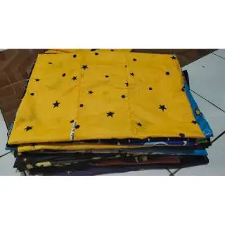 Sarung bantal sambung murah 3 pcs motif random