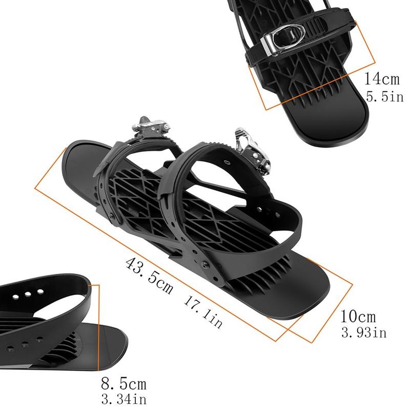 Product Introduction of Hight Quality Skiing Accessory Ski Skates Adjustable Lightweight Skiboards Skiing Tools Snowskates Outdoor 17