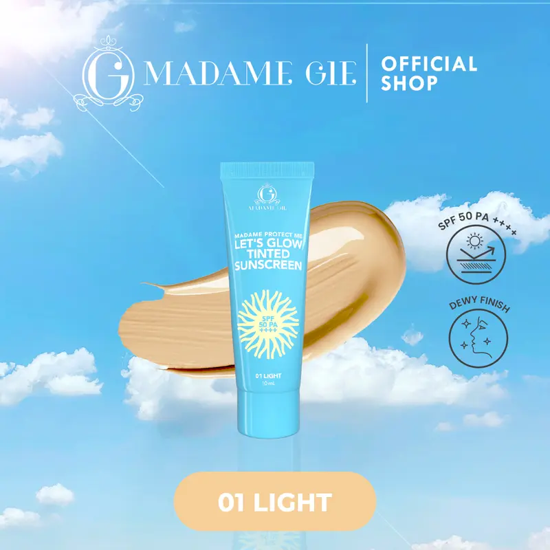 Madame Gie Madame Protect Me Let's Glow Tinted Sunscreen SPF 50 PA ++++ 1