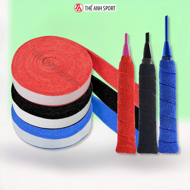 Quấn cán vải, cuốn cán vợt cầu lông dài 10m dành cho người ra nhiều mồ hôi tay