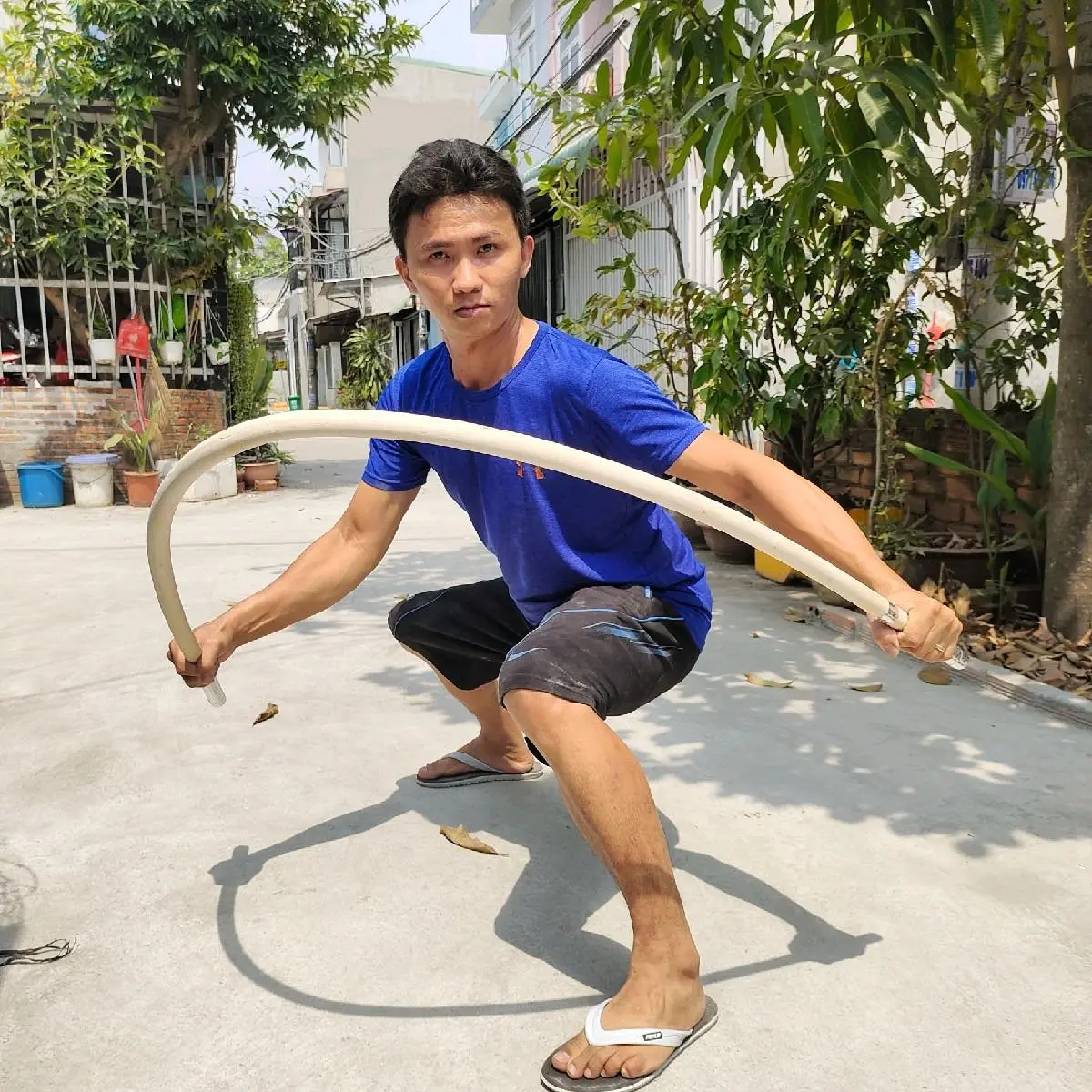 Gậy tập võ tập dưỡng sinh rèn luyện sức khỏe bằng Mây chất dẻo dai độ bật tốt siêu bền