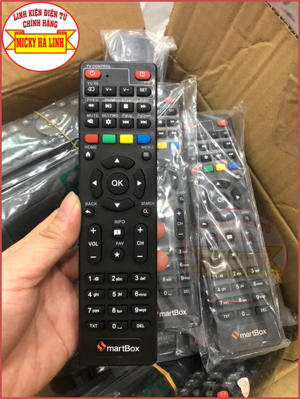 (Tặng Pin) Điều khiển fpt smartBox dùng cho đầu mytv VNPT và Fpt play box