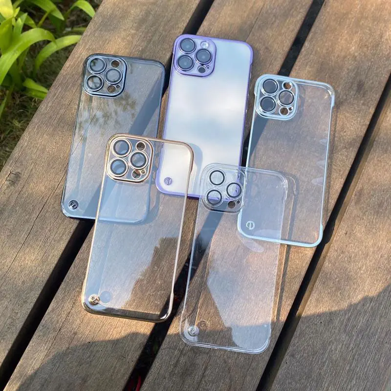CASELIFY SLIM CLEAR THIN CASE ANTI MENGUNING LENS PROTECTOR COMPATIBLE WITH IPHONE 11 12 13 14 15 RRO PLUS MAX
