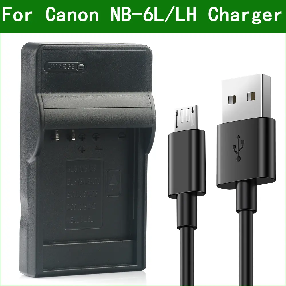 NB-6L/LH NB6L NB 6L CB-2LY Digital Camera Charger For Canon IXUS 85 95 200 IS 105 210 300 310 HS NB-6LH