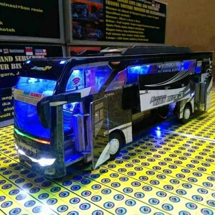 MINIATUR BUS PO HARYANTO TELOLET VIRAL FULL FARIASI
