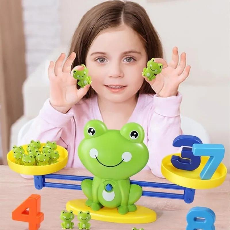 Frog Balance Math Game | STEM Learning Toy for 3-6 Years | Interactive ...