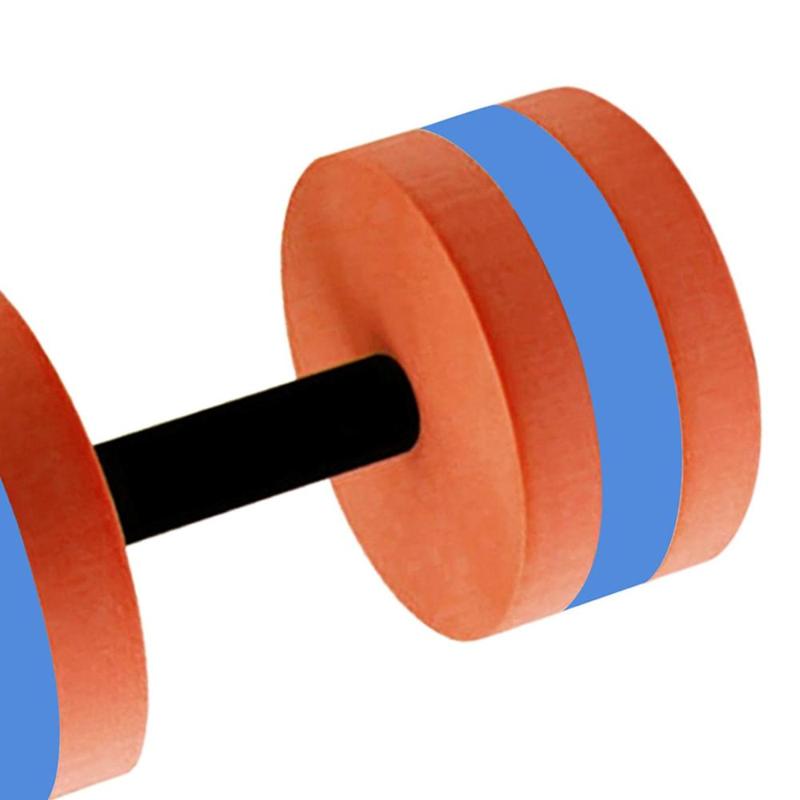 Product Introduction of Aquatic Dumbbell EVA Water Floating Dumbbells Aquatic Barbell Float Hand Bar 2