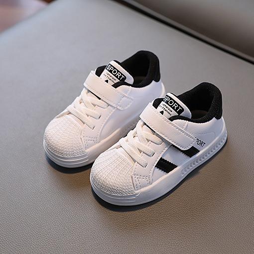 Giày 2 SỌC Thể Thao Hai Sọc SPORT Cho Bé Trai Bé Gái Từ 1 - 6 Tuổi Đế Mềm Nhẹ Êm Len Sandal Dép Sandal Voi giay xinh chobe giay begai