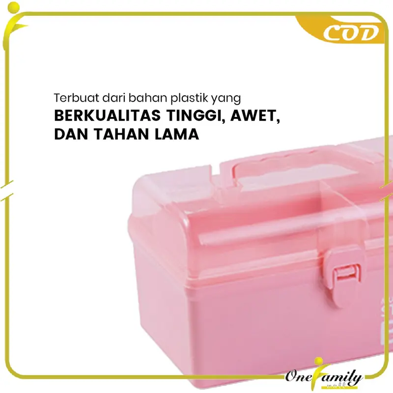 COD OFM C831 Kotak Mainan Perkakas Box Organizer Storage Penyimpanan Multifungsi Dengan Tutup 8