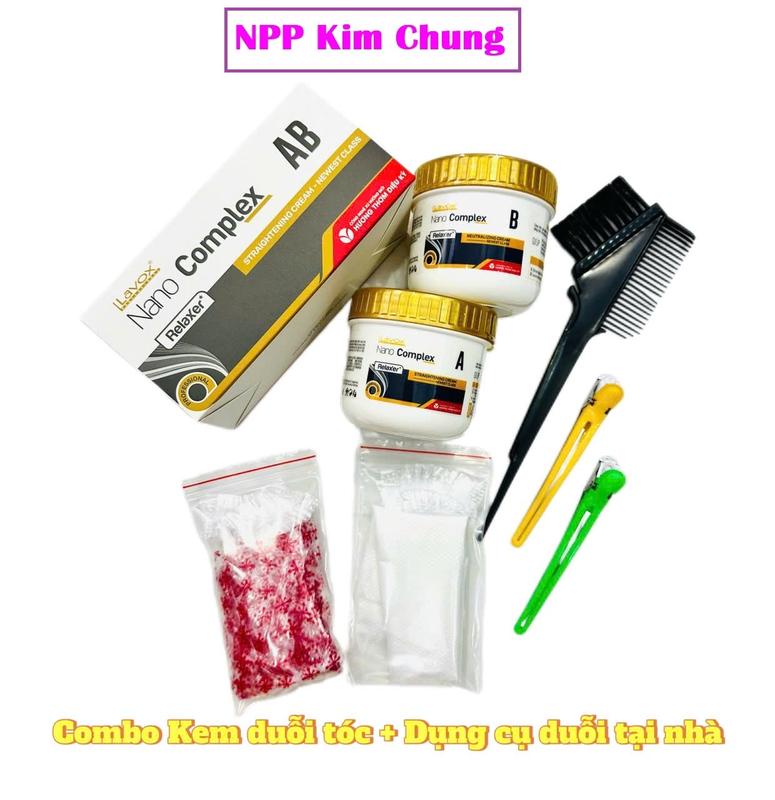  Combo Duỗi Thẳng Tóc Lavox + Dụng cụ đầy đủ tại nhà 