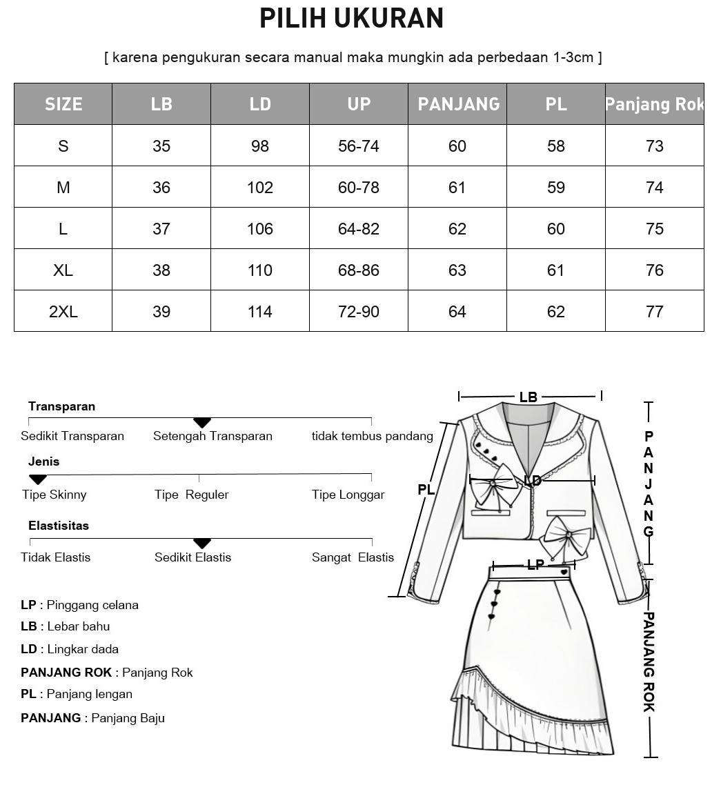 FADFAD Setelan tiga potong yang bergaya dan elegan