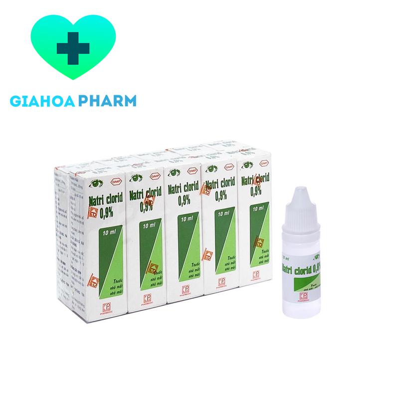 LỐC Dung dịch nước muối sinh lý đẳng trương Natri Clorid Pharmedic 0.9% vệ sinh rửa mắt mũi an toàn cho trẻ sơ sinh