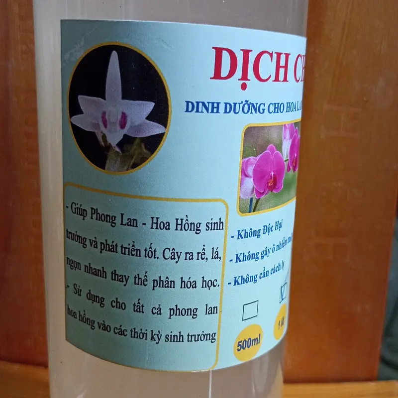 Dịch chuối dưỡng hoa lan - Cây kiểng (Chai 1 lít) 2