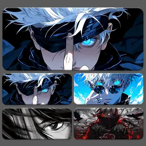 Alas Mouse Premium Mouse Pad Gaming Non-Slip Desk Mat Large Size Anime Jujutsu Kaisen High-quality Mousepads 80*30 CM
