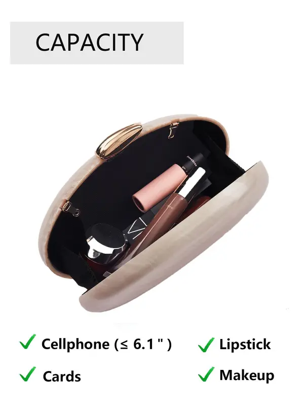Women's Elegant Evening Bag, Exquisite Trendy Clutch Bag, Fashionable Crossbody Bag for Party Decoration 7