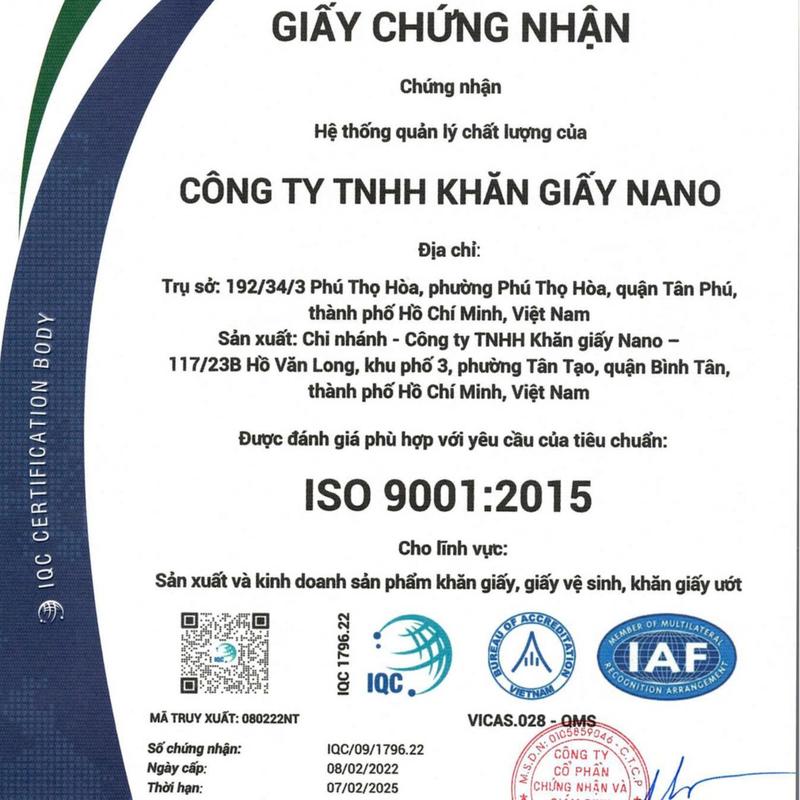 Combo 150 tờ khăn lạnh Nano premium 24x23cm, khăn ướt 1 tờ cao cấp dùng cho quán ăn - Nano Tissue 8