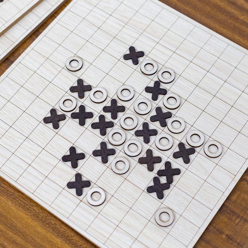 Đồ chơi bộ Cờ Caro trí tuệ bằng gỗ dành cho trẻ em và người lớn từ nhà Bách Mộc