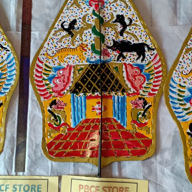 Wayang Gunungan ukuran +-60cm bahan Kertas Duplex 5