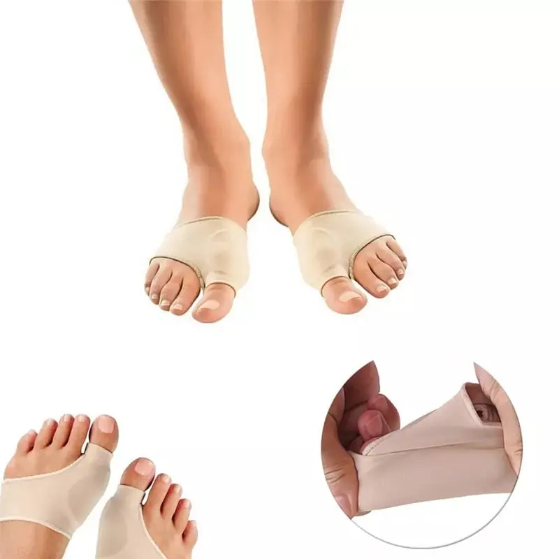 2PCS PELINDUNG JEMPOL KAKI HALLUX VALGUS BUNION CORRECTOR ORTHOTICS 3