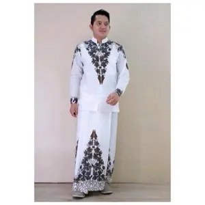 AHWAN SETELAN KEMEJA DAN SARUNG FULL FURING BAHAN KATUN PREMIUM